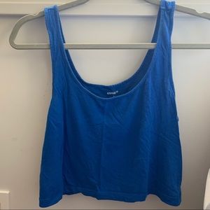 🐠 Blue Express Crop Top